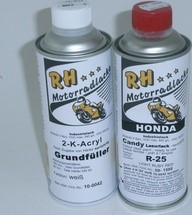 Zeige Details für Lack light ruby red CB 350 400 Four Bild von Lack light ruby red CB 350 400 Four