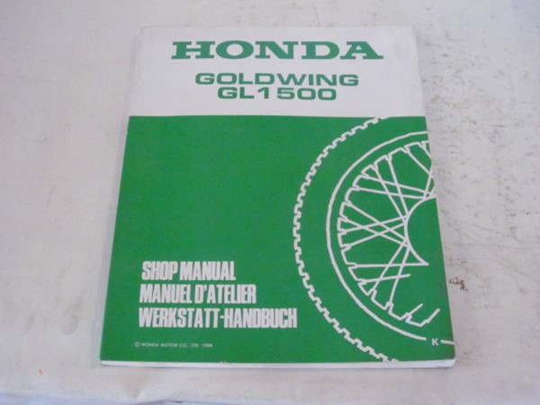 Picture of Werkstatthandbuch Shop Manual Honda Golwing GL 1500  67MN500Z
