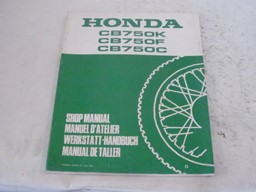 Picture of Werkstatt-Handbuch Honda CB 750K,F,C Nachtrag / gebraucht /Stand 1981