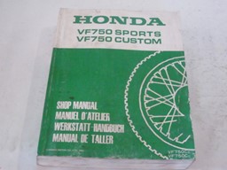 Picture of Werkstatt-Handbuch Honda VF 750 SPORTS, VF 750 CUSTOM/ gebraucht /Stand 1982