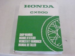 Picture of Werkstatt-Handbuch Honda CX 500/ gebraucht /Stand 1977