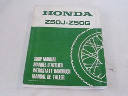 Picture of Werkstatt-Handbuch Honda Z50 J , Z50 G/ gebraucht /Stand 1979