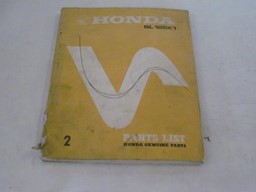 Picture of Parts List Honda SL 125K1/ gebraucht /Stand 1973