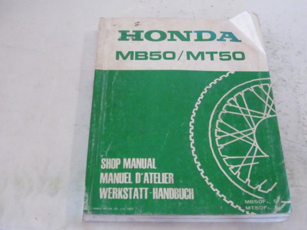 Picture of Werkstatthandbuch Shop Manual MB 50 / MT 50  6716600
