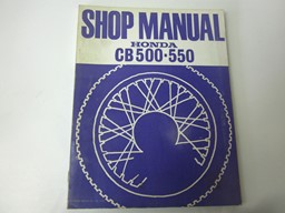 Show details for Shop Manual CB 500 / 550 Four  6137404 Picture of Shop Manual CB 500 / 550 Four  6137404