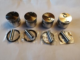 Zeige Details für Kolben-Kit 0,25 mm Übermass 4 Kolben, Kolbenringe, Bolzen, Clips CB 750 Four Bild von Kolben-Kit 0,25 mm Übermass 4 Kolben, Kolbenringe, Bolzen, Clips CB 750 Four