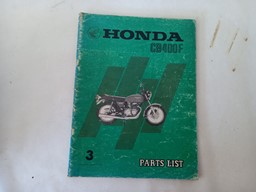 Picture of Honda  CB400Four  Ersatzteileliste  2437703