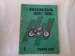 Picture of Honda  CB250K5 G5 CB360  Ersatzteileliste  2436902