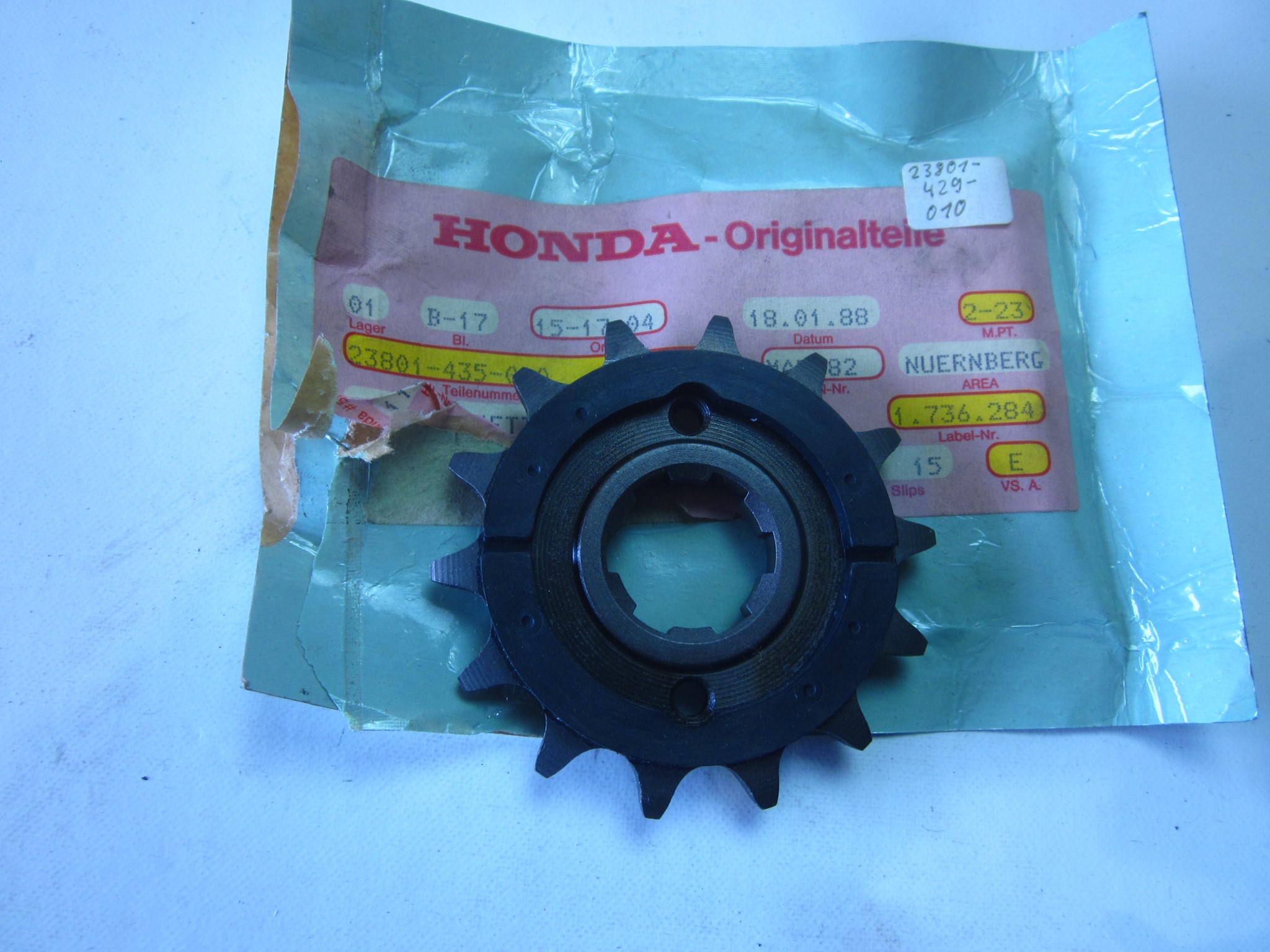 Picture of RITZEL ANTRIEB  23801-435-010  XL 500 SZ / SA