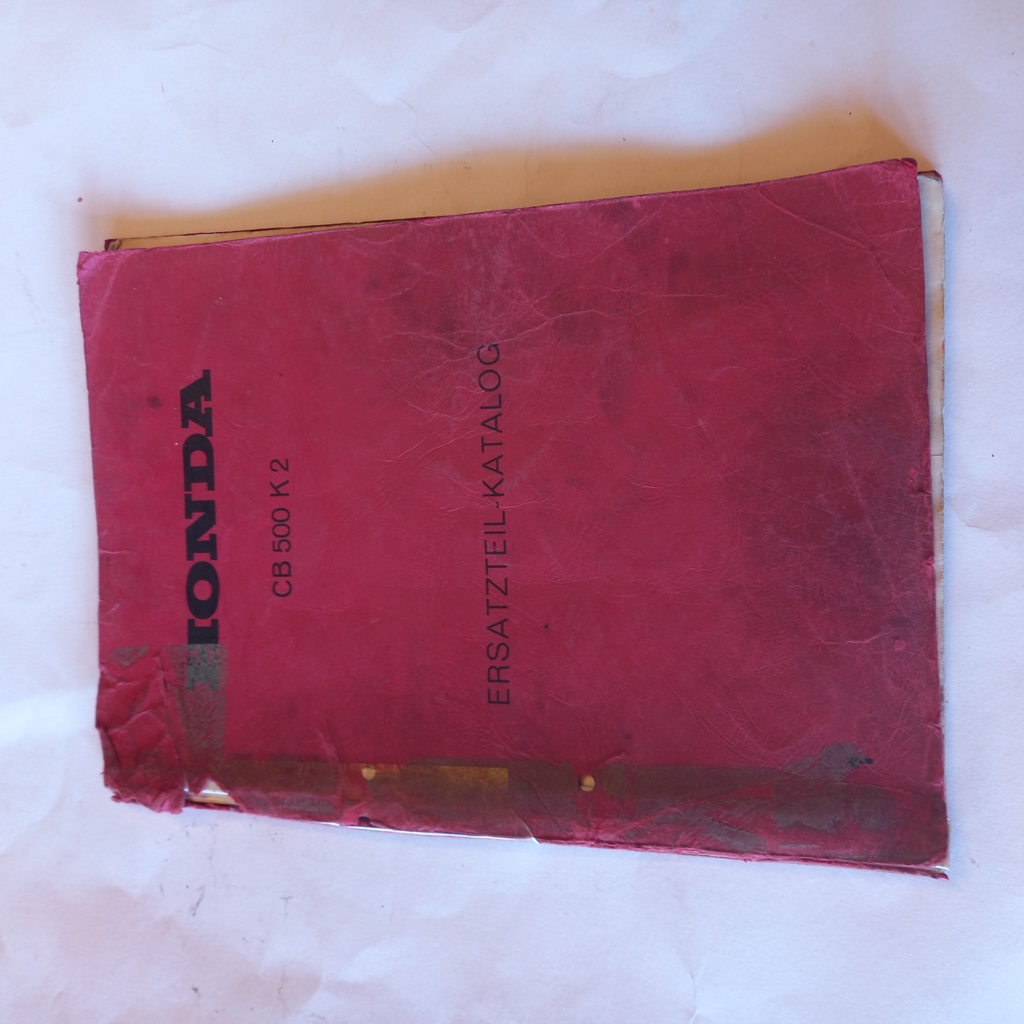 Picture of Ersatzteilkatalog  CB500K2  1332321EH