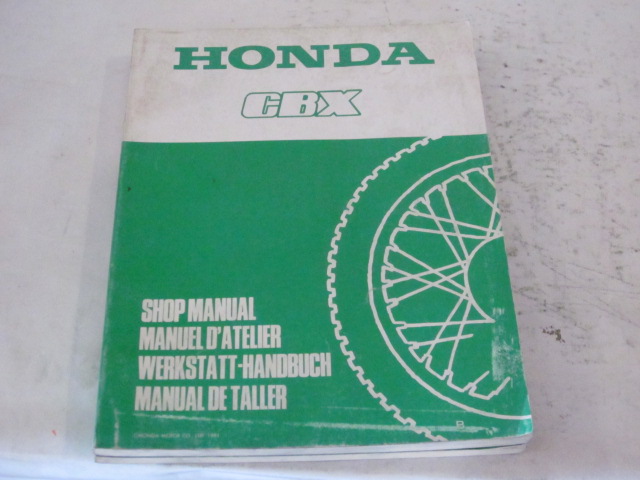 Picture of Werkstatthandbuch Shop Manual Honda CBX  6642201Y