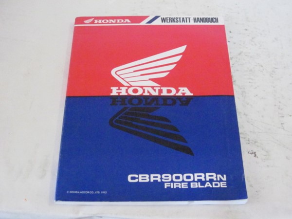 Picture of Werkstatt-Handbuch Honda CBR900RRN, FIRE BLADE/ gebraucht /Stand 1992