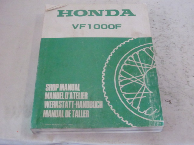 Bild von Werkstatthandbuch Shop Manual VF 1000F  66MB600