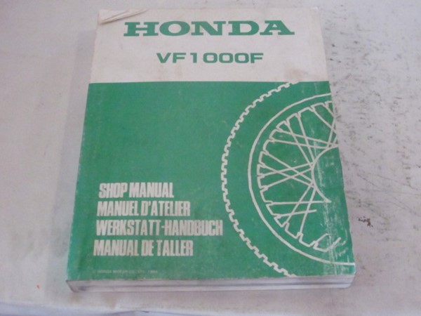 Picture of Werkstatthandbuch Shop Manual VF 1000F  66MB600