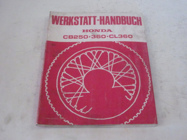 Bild von Werkstatt-Handbuch Honda CB250 ,360 , CL360/ gebraucht /Stand 1974