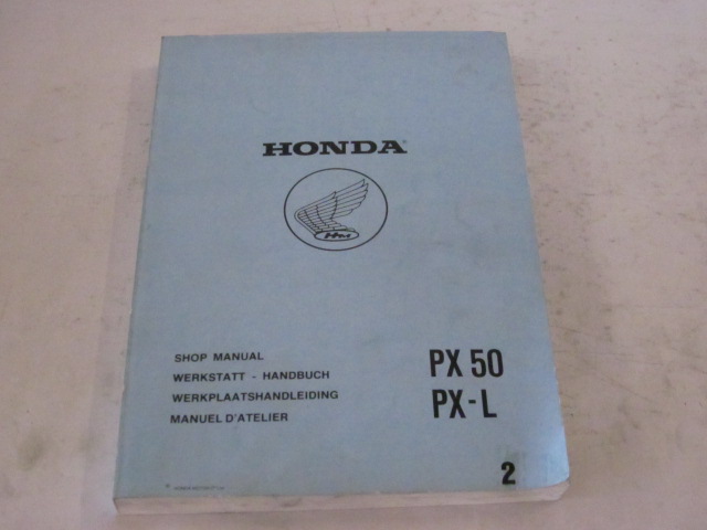Picture of Werkstatthandbuch Shop Manual PX 50 / PX-L  51974.12