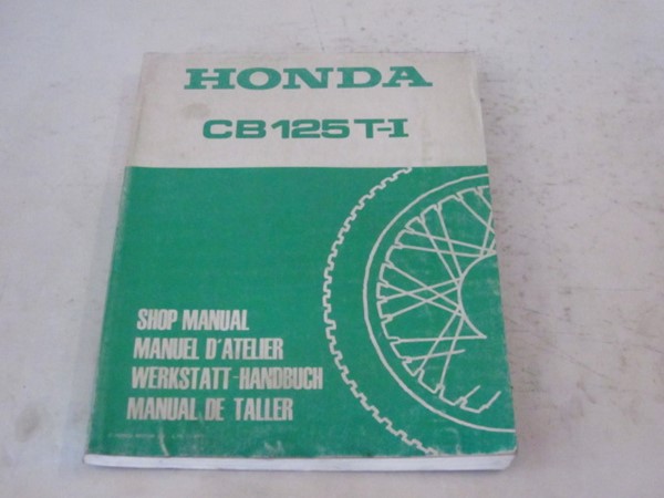 Picture of Werkstatthandbuch Shop Manual CB 125T-I  6239900