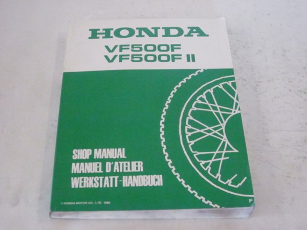 Picture of Werkstatt-Handbuch Honda VF 500F,FII/ gebraucht /Stand 1985