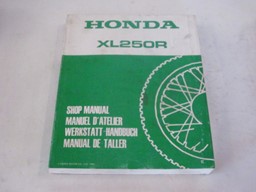 Picture of Werkstatthandbuch Shop Manual XL 250R  66KL400