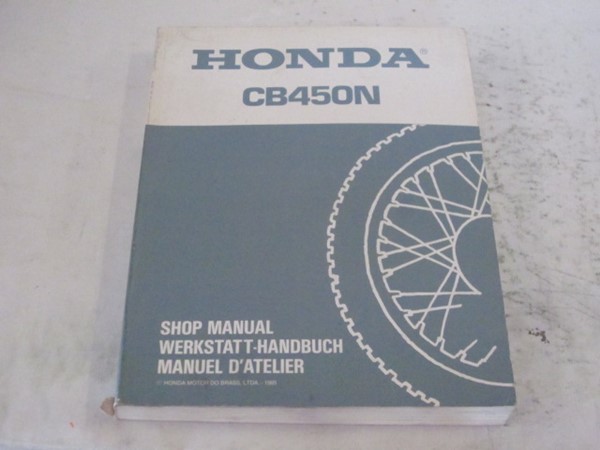 Picture of Werkstatt-Handbuch Honda CB 450N/ gebraucht /Stand 1985