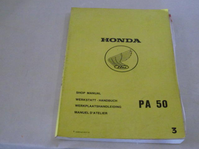 Bild von Werkstatthandbuch Shop Manual PA 50  51480113
