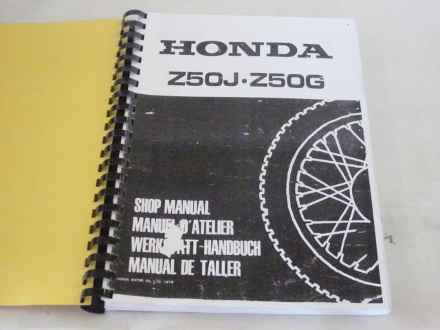 Bild von Werkstatthandbuch Shop Manual Z 50J / Z 50G  6616500