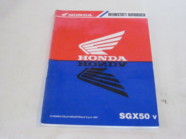 Bild von Werkstatt-Handbuch Honda SGX 50/ gebraucht /Stand 1997