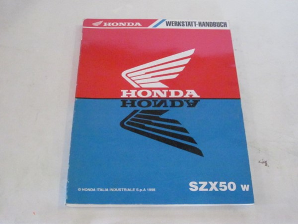 Picture of Werkstatt-Handbuch Honda SZX 50/ gebraucht /Stand 1998