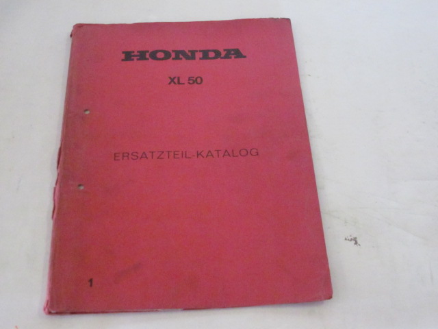 Bild von Ersatzteile-Katalog Honda XL 50/ gebraucht 