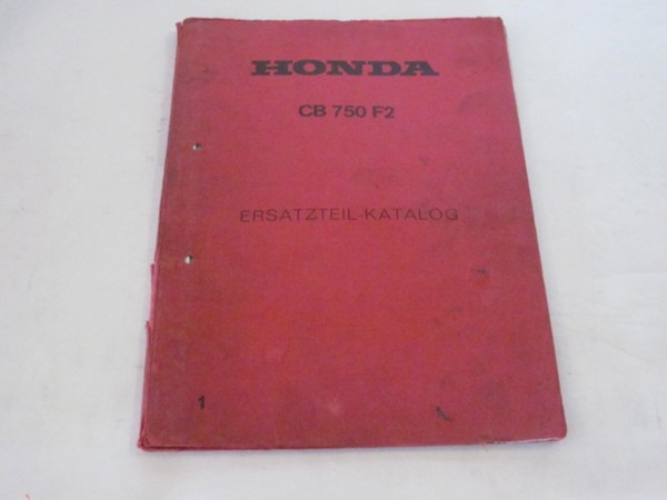 Picture of Ersatzteile-Katalog Honda CB 750 F2/ gebraucht /___________________________
