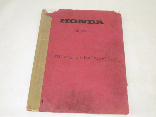Bild von Ersatzteile-Katalog Honda CB 125 J/ gebraucht 