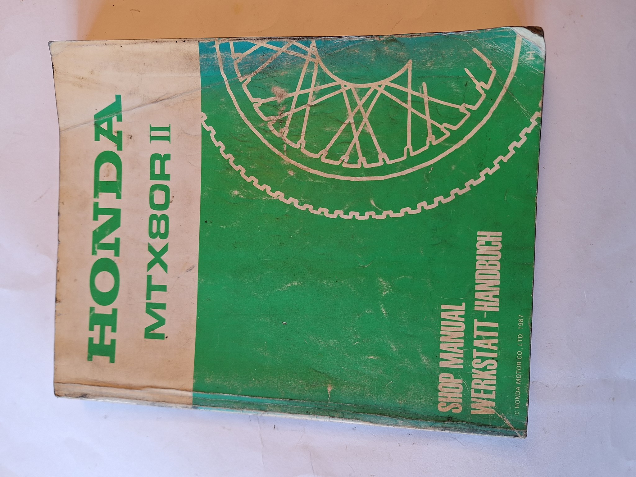 Bild von Werkstatthandbuch Shop Manual MTX 80RII  68GJ100