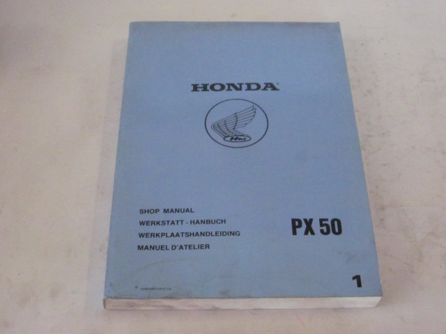 Picture of Werkstatt-Handbuch Honda PX 50/ gebraucht /Stand 1980