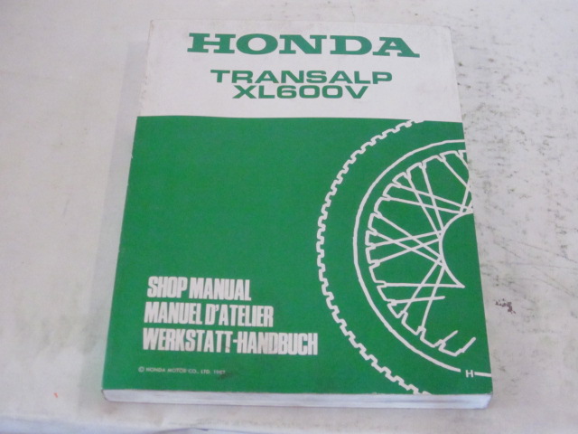 Picture of Werkstatt-Handbuch Honda TRANSALP XL 600V/ gebraucht /Stand 1987