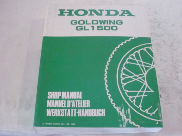 Picture of Werkstatthandbuch Shop Manual Honda Golwing GL 1500  67MN500