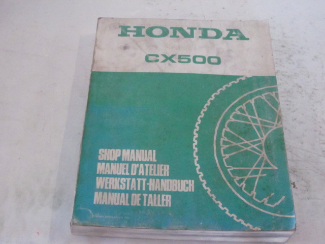 Bild von Werkstatt-Handbuch Honda CX 500/ gebraucht /Stand 1977