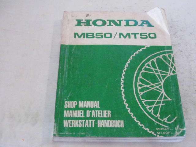 Bild von Werkstatthandbuch Shop Manual MB 50 / MT 50  6716600