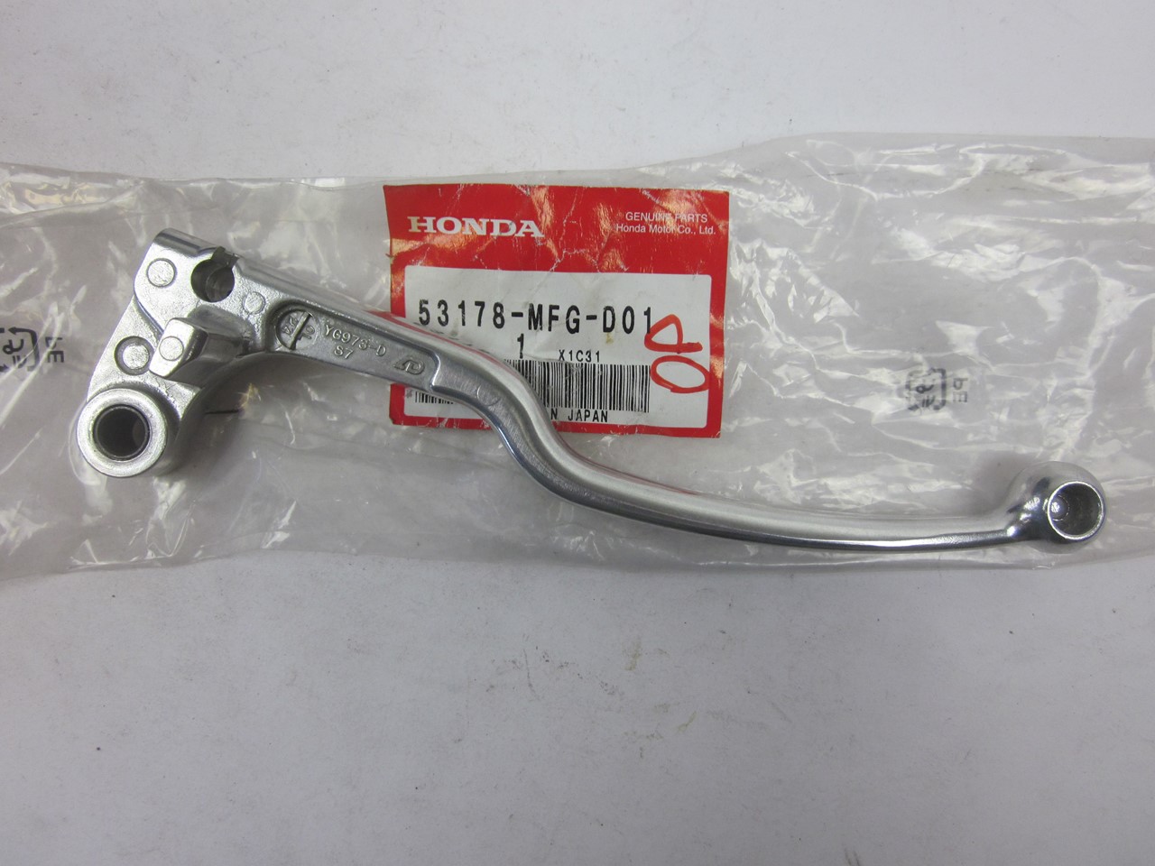 Picture of LEVER COMP,L HNDL   53178-MFG-D01   CB600F HORNET , ab 2007 >