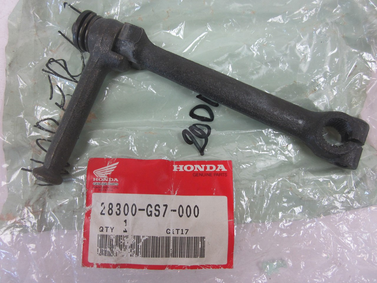 Picture of HEBEL, KICKSTARTER   28300-GS7-000   SA 50 MG-L