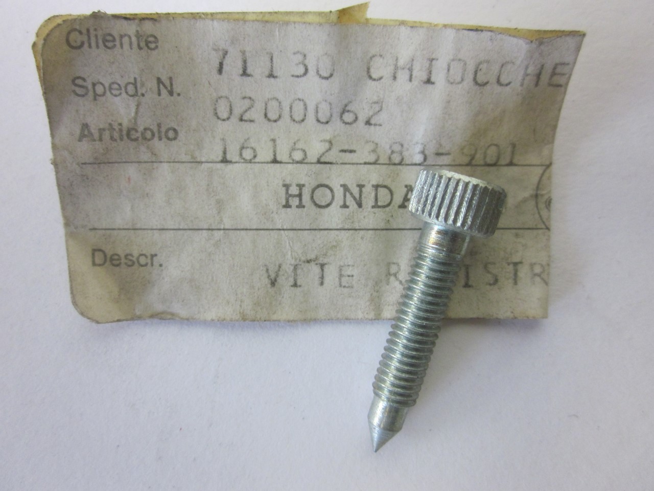 Bild von SCREW,AIR    16162-383-901   CB 125 S2-5
