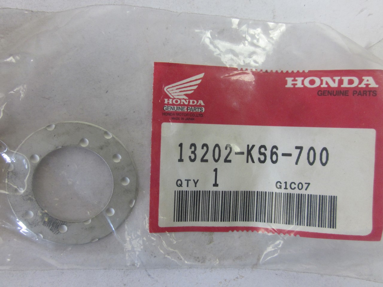 Picture of KONTAKTPLATTE   13202-KS6-700   CR 125 RG