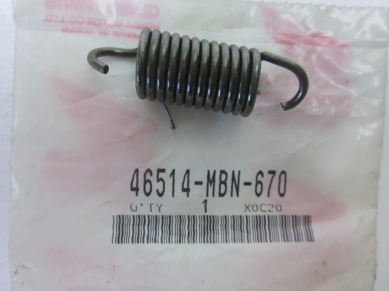 Bild von SPG,BRAKE PEDAL  46514-MBN-670  XR 650 RX