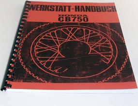 Bild von Werkstatthandbuch Kopie CB 750 Four