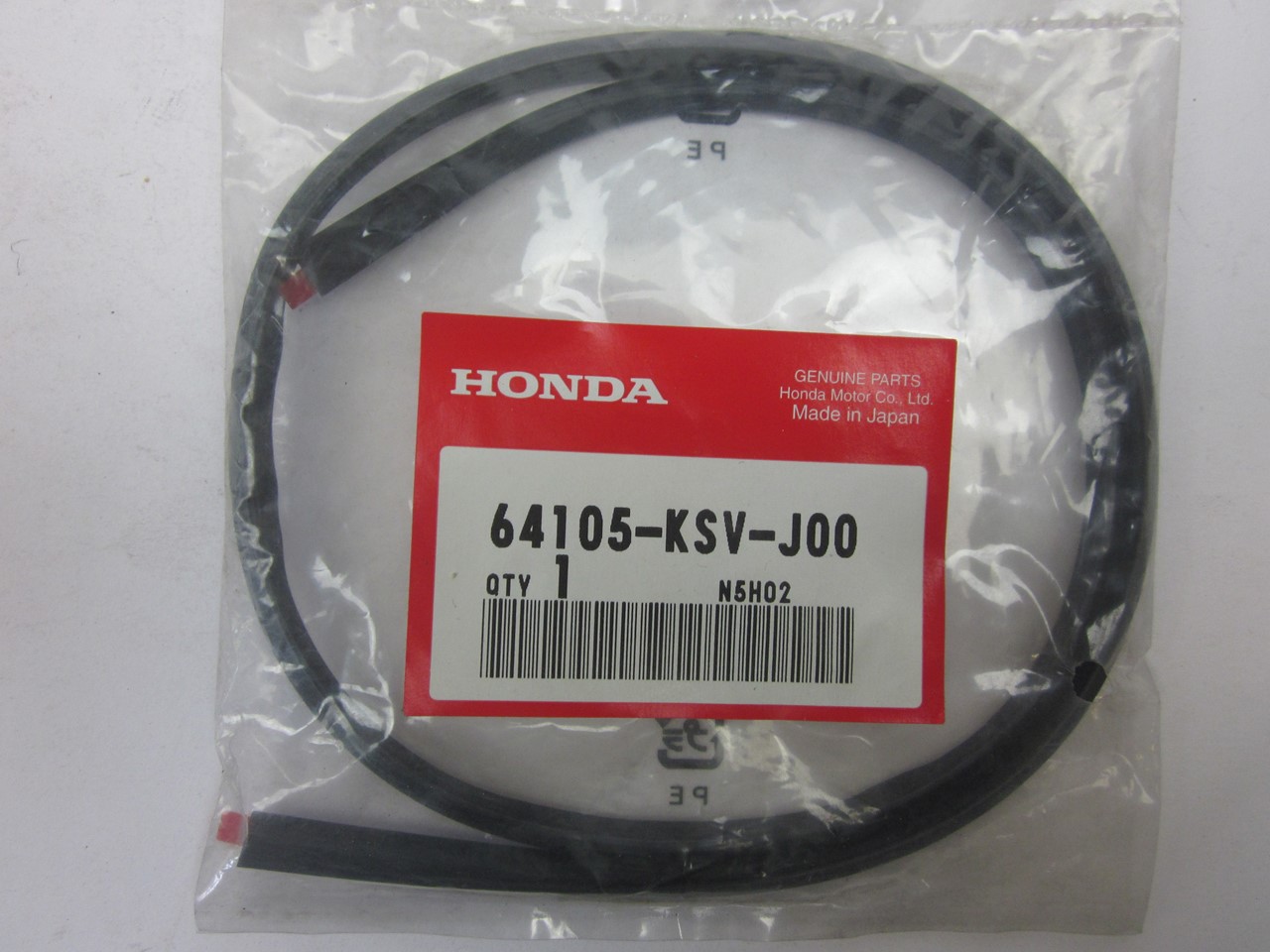 Picture of MOLDING,WIND SCRE  64105-KSV-J00  Nss250X