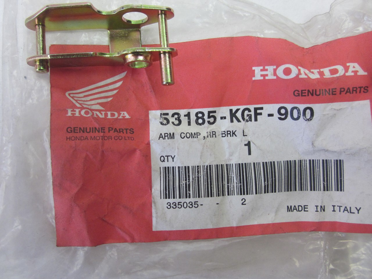 Picture of ARM COMP,RR BRK L  53185-KGF-900  NES125