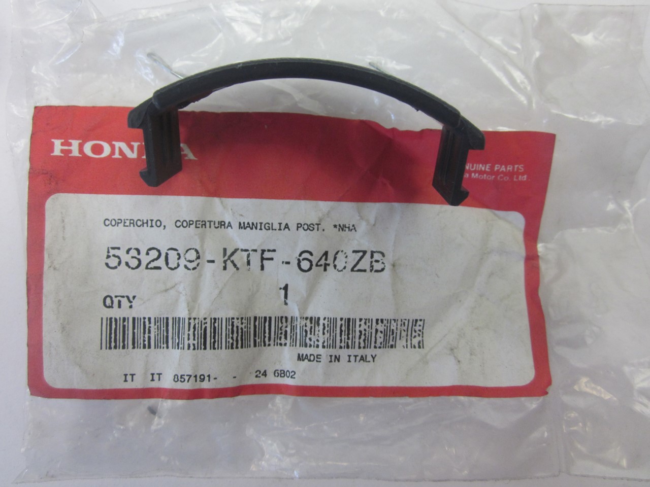 Picture of CAP,HANDL*NHA38R*  53209-KTF-640ZB  SH125