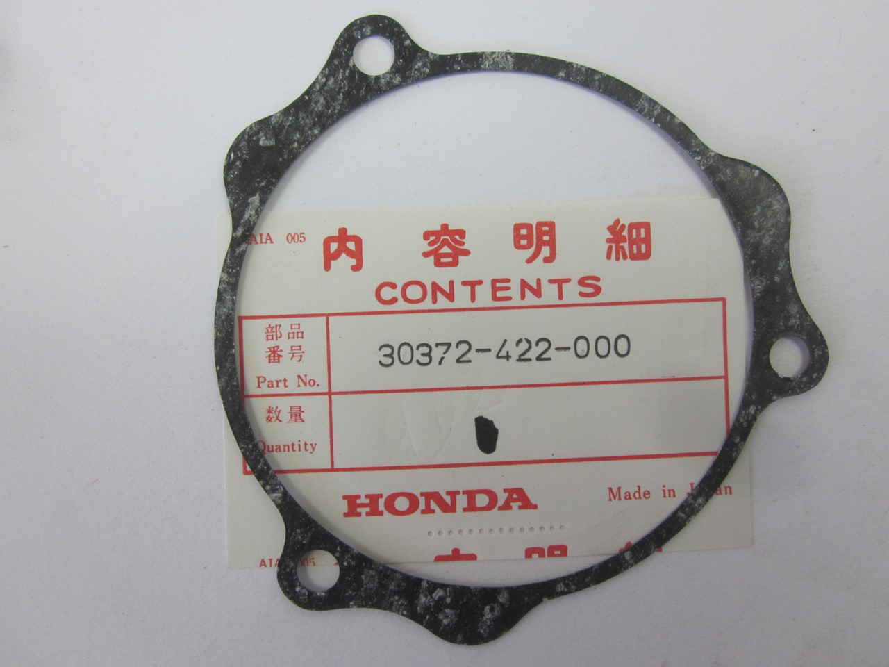 Bild von DICHTUNG KONTAKTABDECKUNG  30372-422-000  CBX 1000 Z