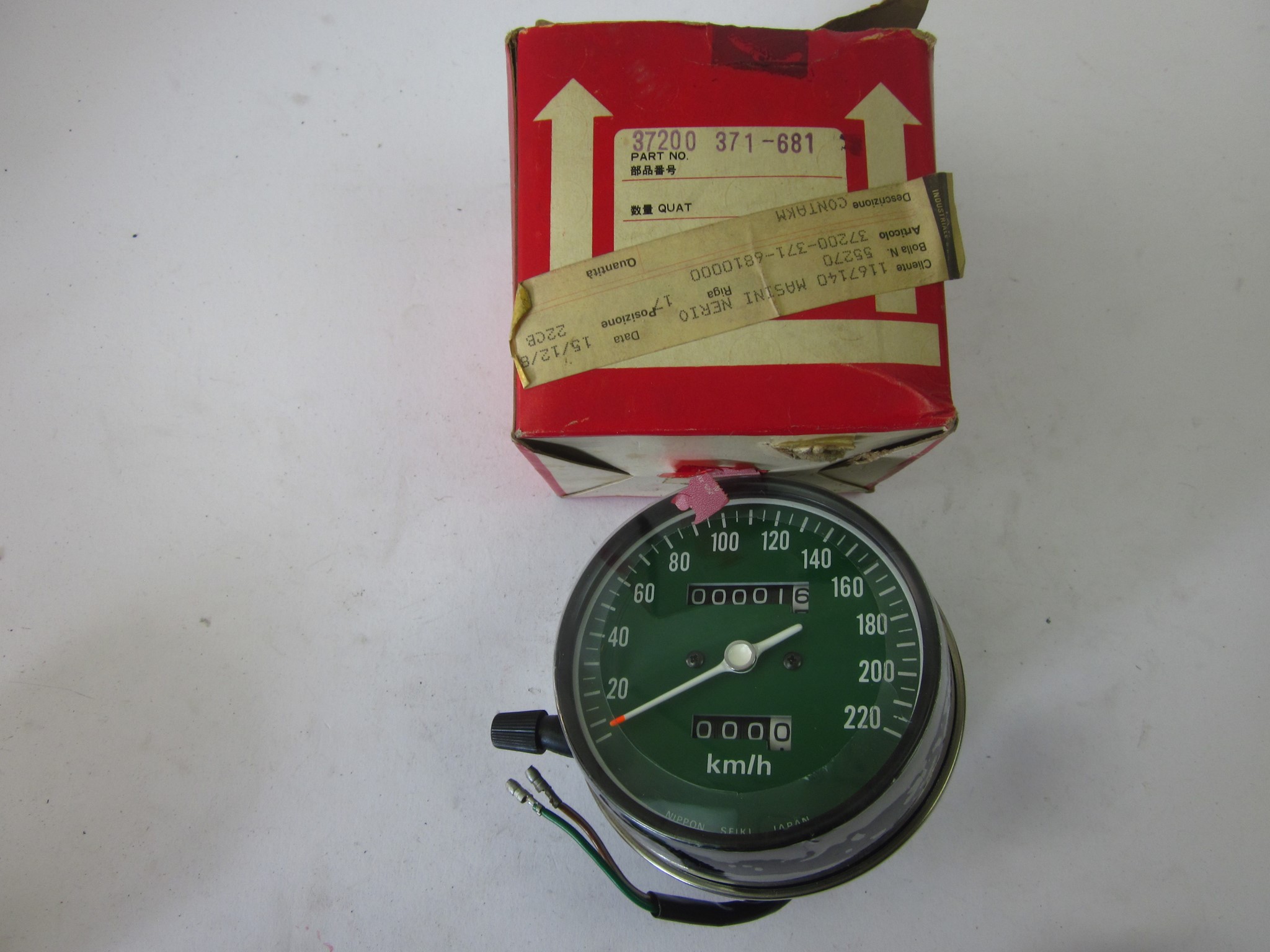 Picture of GESCHWINDIGKEITSMESSER   37200-371-681   GL 1000