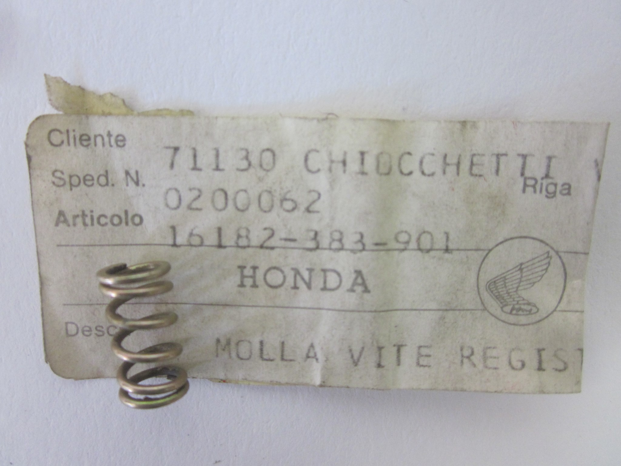 Picture of CLIP   16182-383-901   CB 125 S2-5