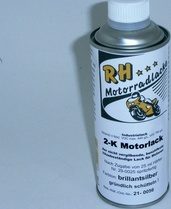 Bild von Motorlack briliantsilber